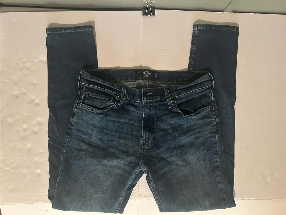 Hollister Epic Flex Skinny Dark Wash Jeans Size 32x32